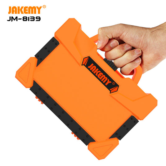 [JM-8139] JAKEMY 43 in 1 Precision Screwdriver Hardware Repair Open Tools Set - Polar Tech Australia