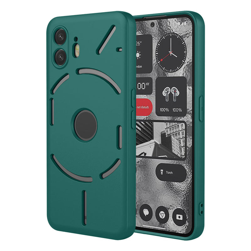 Cargue la imagen en el visor de la galería, Nothing Phone (3a)/Pro Colorful Liquid Silicone Full-Coverage Phone Case - Polar Tech Australia
