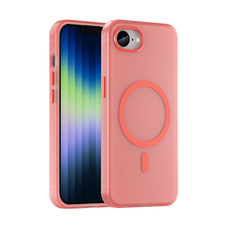 Cargue la imagen en el visor de la galería, [Magsafe Compatible] Apple iPhone 16e Semi-Transparent Full-Protection Matte Shockproof Essentials Series Case - Polar Tech Australia
