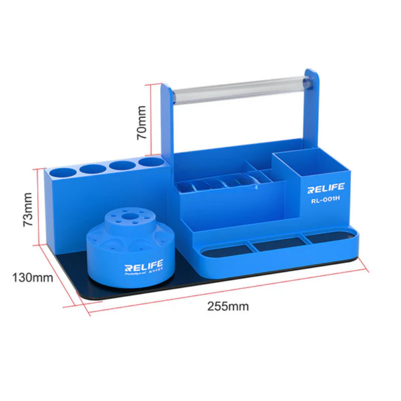 Chargez l&#39;image dans la visionneuse de la galerie, [RL-001H] Rotatable Storage Box Tools Accessories Placement Rack - Polar Tech Australia
