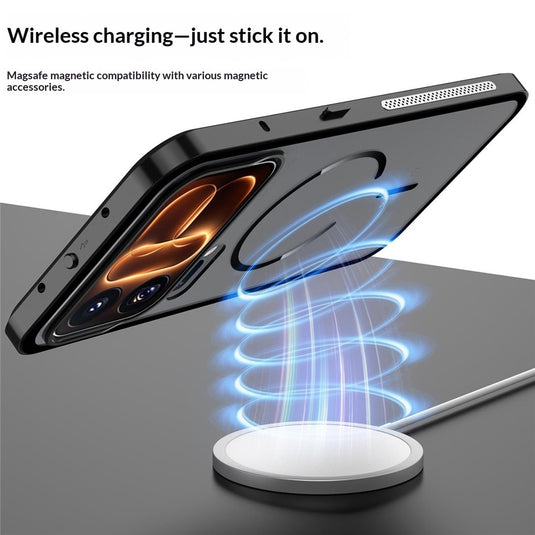 Xiaomi 18 Pro - Magnetic Aluminium Alloy Matte Phone Case