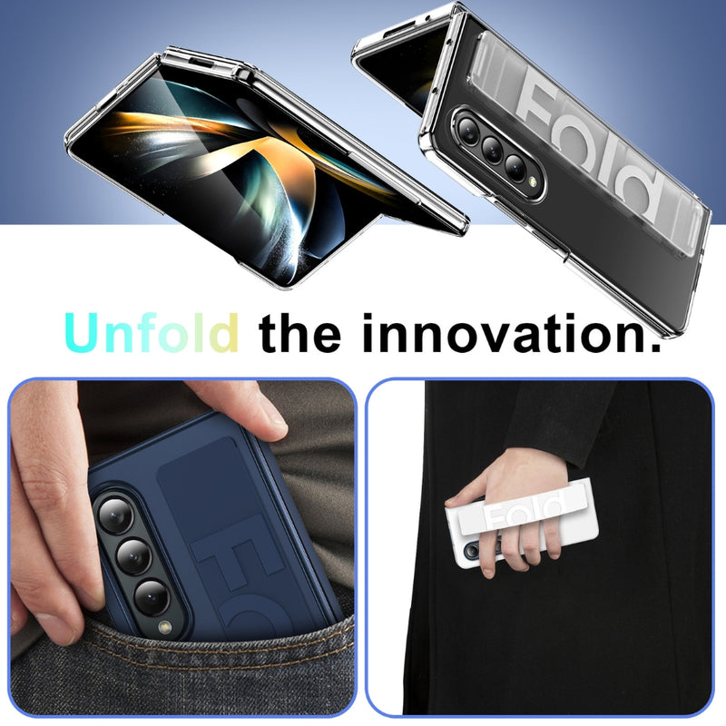 Chargez l&#39;image dans la visionneuse de la galerie, Samsung Galaxy Z Fold 3 (SM-F926) - Silicone Wristband Holder Foldable Phone Case - Polar Tech Australia
