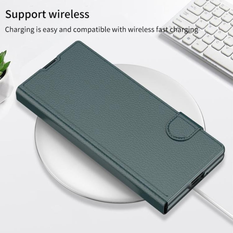 Load image into Gallery viewer, Samsung Galaxy Z Fold7 5G - GKK Integrated Flip Leather Phone Case

