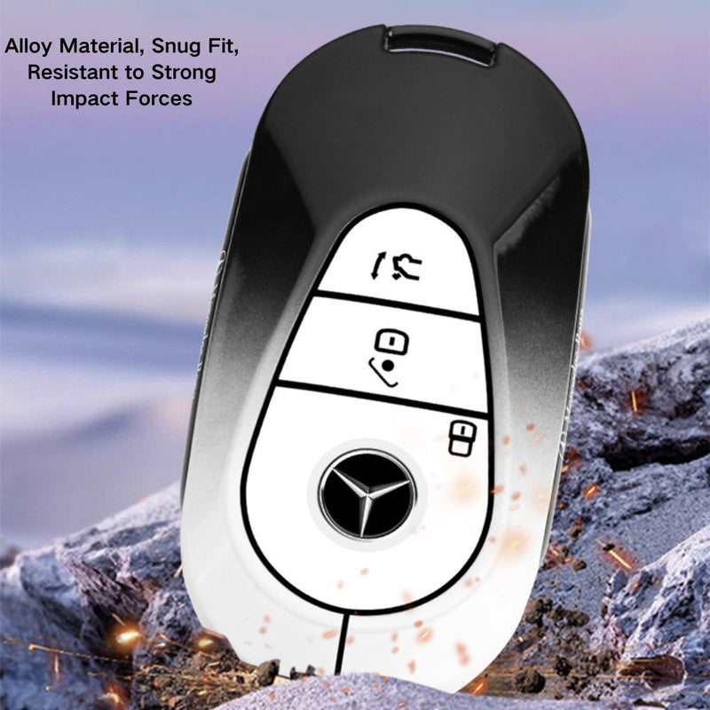 Load image into Gallery viewer, Mercedes Benz Stylish with Cool Shockproof Car Key Fob Protective Case Cover For Benz A, C, E, S, G-Class, GLA, GLB, GLC, GLE, GLS
