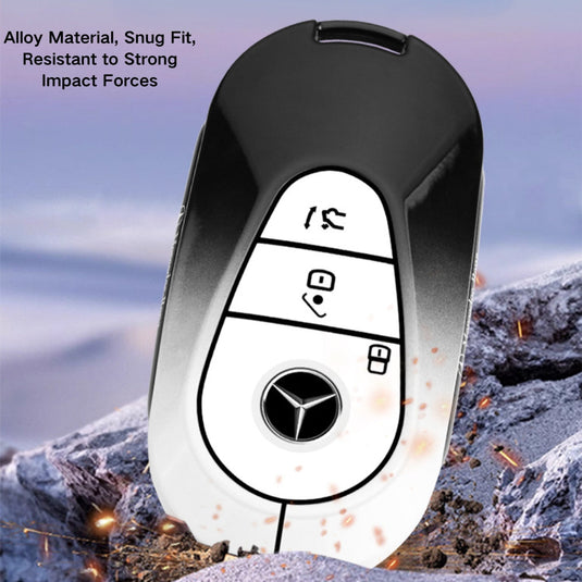 Mercedes Benz Stylish with Cool Shockproof Car Key Fob Protective Case Cover For Benz A, C, E, S, G-Class, GLA, GLB, GLC, GLE, GLS