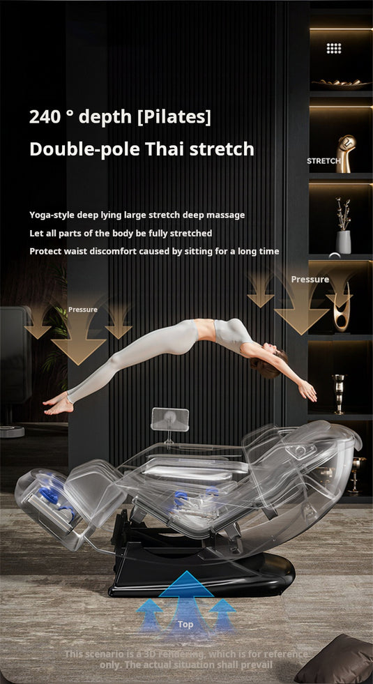 [M8 Max][Voice Control][AI Version] Luxury iMassage 9D Full-body Multi-function Zero-Gravity Large Massage Chair