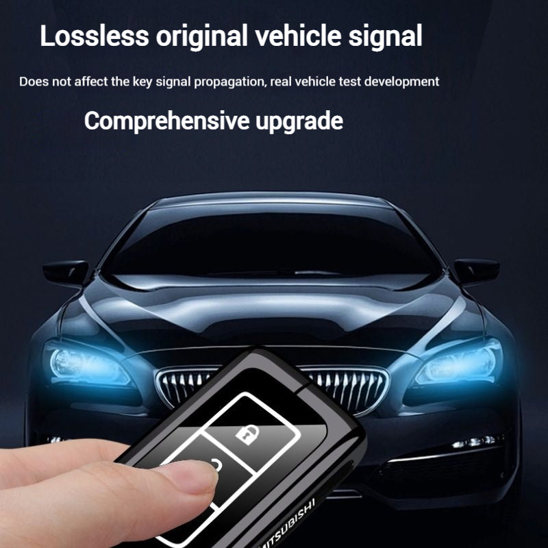 Load image into Gallery viewer, Mitsubishi Zinc Alloy + TPU Car Key Fob Case Cover For Outlander, ASX, Eclipse Cross, L200, Pajero, Triton, Lancer EX

