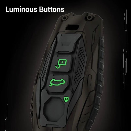 MG Mecha Style Smart Remote Control Car Key Fob Case Cover For MG5, MG6, ZST, ZS, HS