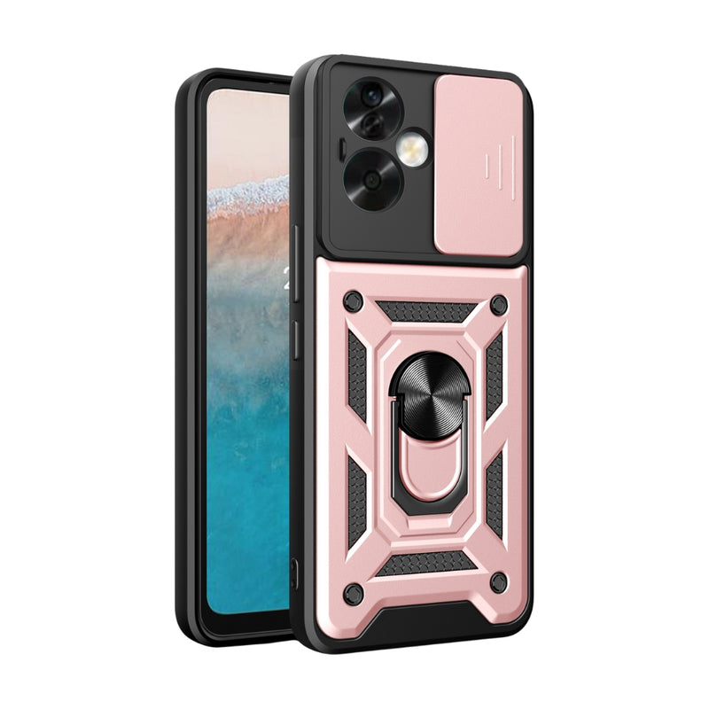 Load image into Gallery viewer, OPPO A5 Pro 4G/5G - Shockproof Armour Heavy Duty Phone Case with Ring Holder &amp; Camera Protection
