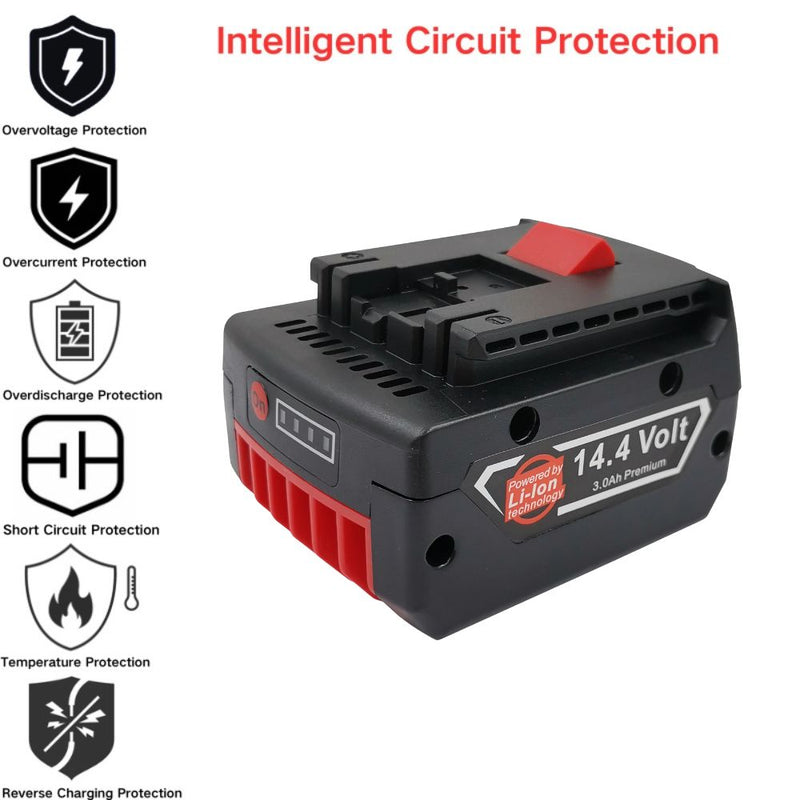 Chargez l&#39;image dans la visionneuse de la galerie, [BAT607] Bosch DDB180-02 / GDR1080-LI / GDR14.4V-LI (14.4V) - Replacement Electrical Tool Li-ion Battery - Polar Tech Australia
