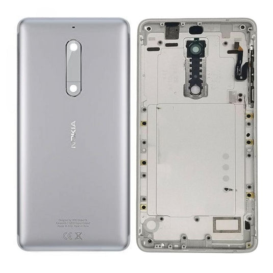 [With Camera Lens] Nokia 5 (TA-1053) Back Rear Housing Frame (With Flex Cable） - Polar Tech Australia