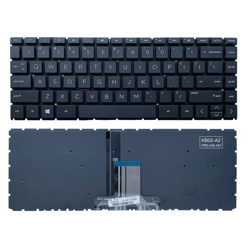 Load image into Gallery viewer, HP TPN-W125 TPN-Q186 TPN-Q189 TPN-Q187 TPN-C131 TPN-Q188 TPN-W190 TPN-14M-BA TPN-14-BS Series - Laptop Keyboard With Back Light US Layout - Polar Tech Australia
