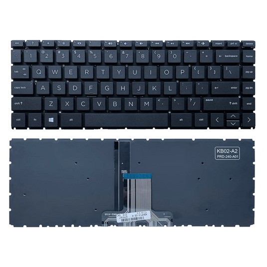 HP TPN-W125 TPN-Q186 TPN-Q189 TPN-Q187 TPN-C131 TPN-Q188 TPN-W190 TPN-14M-BA TPN-14-BS Series - Laptop Keyboard With Back Light US Layout - Polar Tech Australia