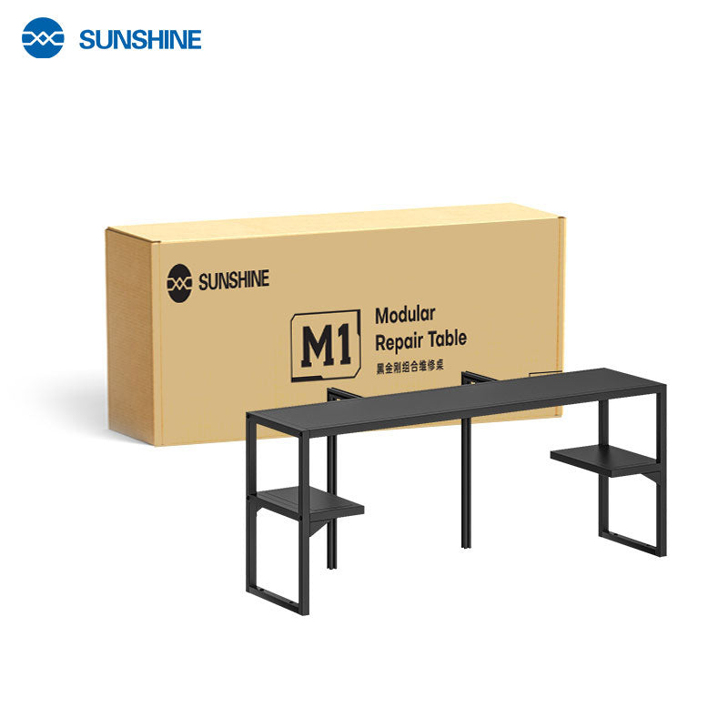 Load image into Gallery viewer, [M1] Sunshine M1 Black Diamond Modular Combination Repair Table for Expanded Work Area
