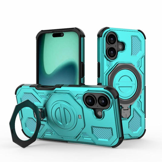 [Magsafe Compatible][Built-in Stand] Apple iPhone 17/Air/Pro/Max - Shield Shockproof Rugged Heavy Duty Case - i-Station Mobile Phone & Electronic Device Repair and Accessories