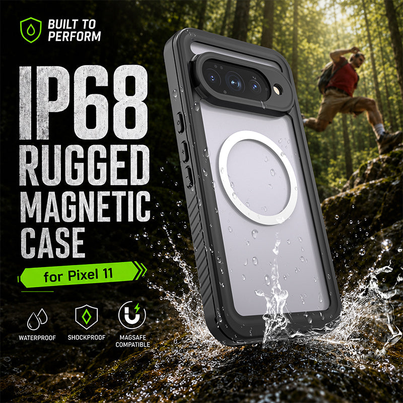 Load image into Gallery viewer, [FS Series][Magsafe Compatible] Google Pixel 11 Pro XL - Redpepper Full Covered Waterproof Heavy Duty Tough Armor Case
