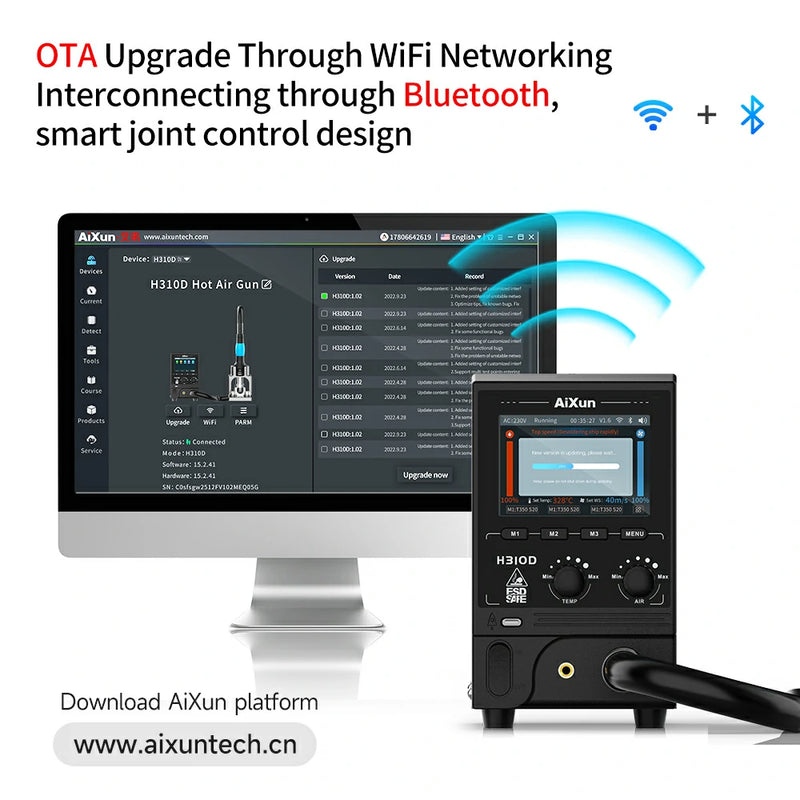 Load image into Gallery viewer, AiXun H310D Smart Hot Air Rework Station for BGA Repair - Polar Tech Australia

