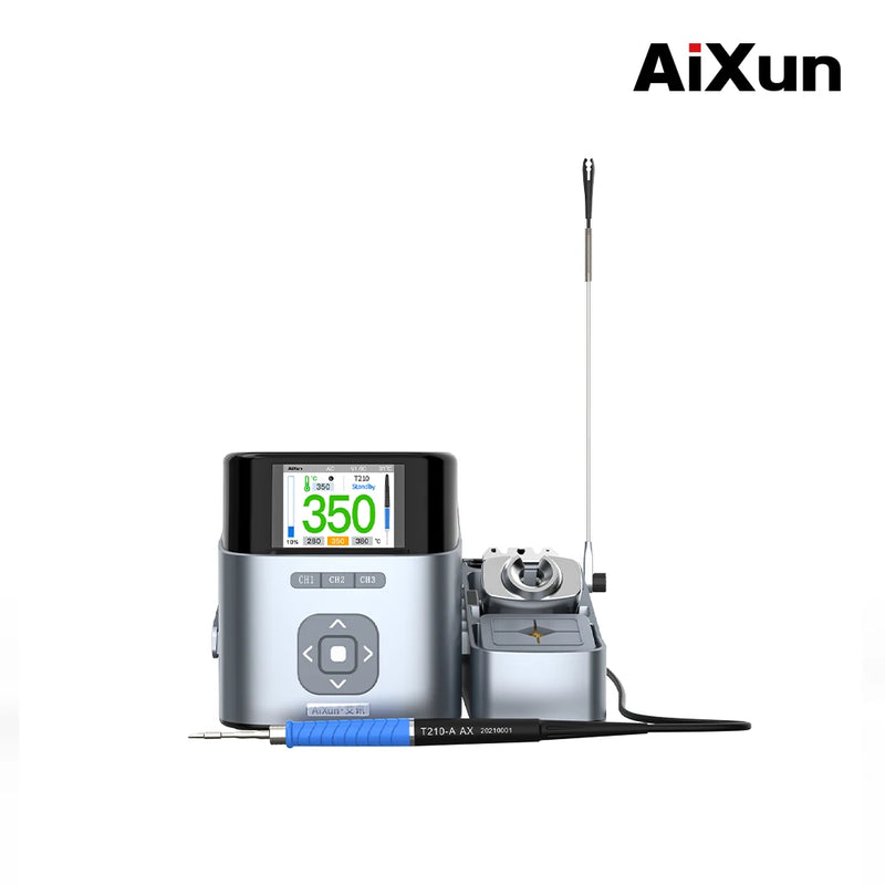 Load image into Gallery viewer, AiXun T410 Single-Channel Smart Soldering Station – Precision PCB Repair - Polar Tech Australia
