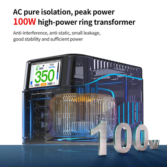 AiXun T410 Single-Channel Smart Soldering Station – Precision PCB Repair - Polar Tech Australia