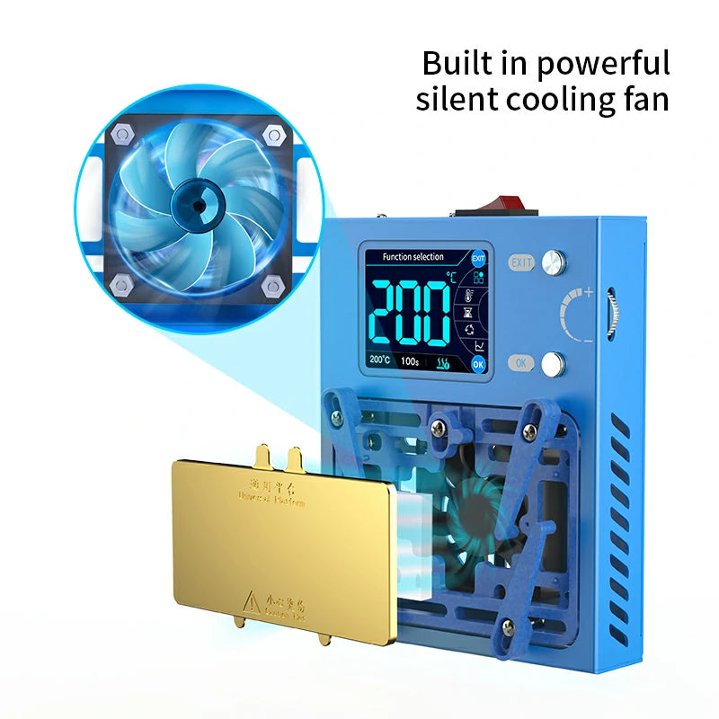 Load image into Gallery viewer, AiXun iHeater Pro – Intelligent Desoldering Station for Mobile Mainboard Repair - Polar Tech Australia
