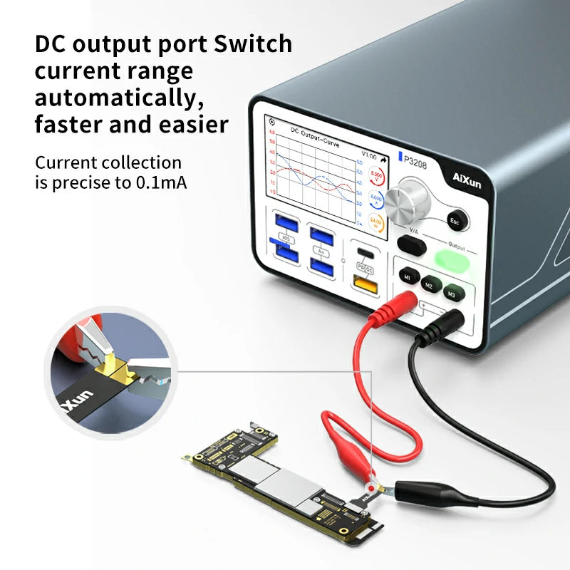 Load image into Gallery viewer, [AiXun P3208] 320W Smart Regulated Power Supply (32V/8A) – One-Key Boot Power Box - Polar Tech Australia
