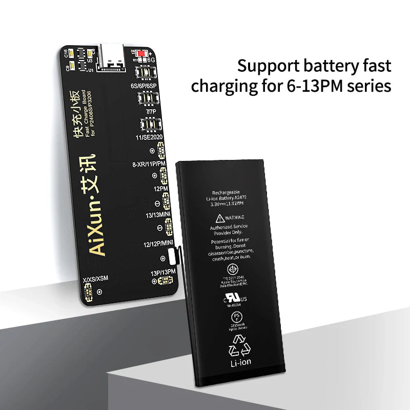 Chargez l&#39;image dans la visionneuse de la galerie, AiXun P2408S Battery Fast Charging Adaptor – Compatible with iPhone 6-13 Pro Max Series - Polar Tech Australia

