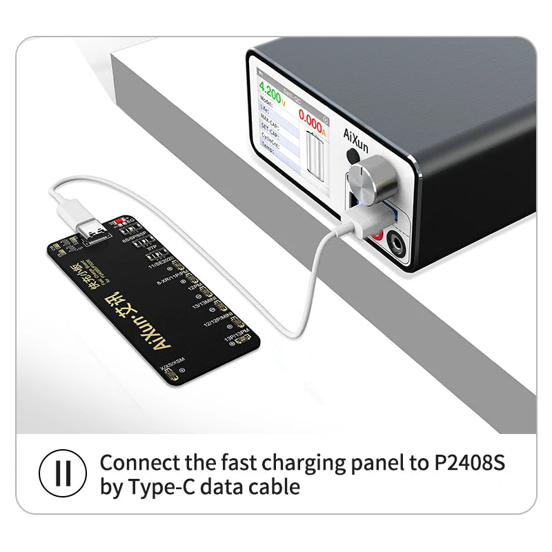 Chargez l&#39;image dans la visionneuse de la galerie, AiXun P2408S Battery Fast Charging Adaptor – Compatible with iPhone 6-13 Pro Max Series - Polar Tech Australia
