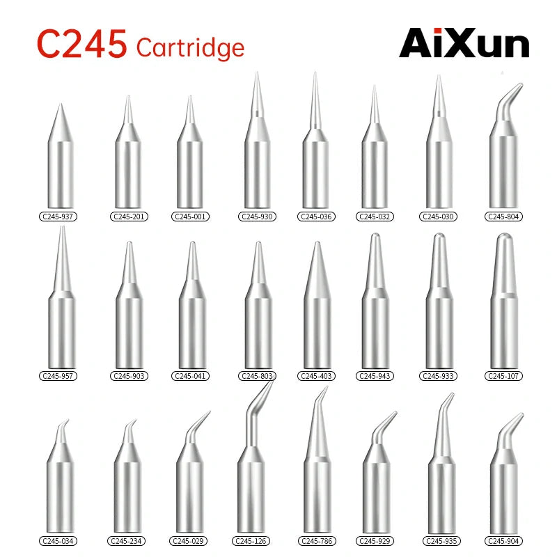 Load image into Gallery viewer, AiXun C245 Customized Soldering Iron Tips – High-Precision Cartridge for Professional Soldering - Polar Tech Australia
