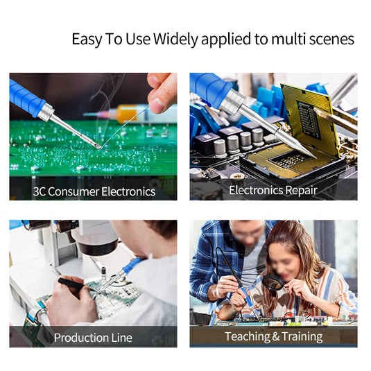 AiXun C210 Replacement Soldering Iron Tips – High-Precision Micro Soldering for SMD Rework - Polar Tech Australia