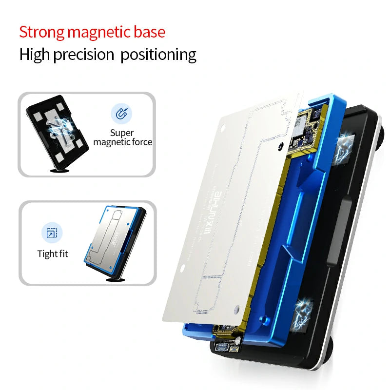 Load image into Gallery viewer, AiXun Z12 Strong Magnetic Middle Frame Reballing Platform – For iPhone 12 Series Motherboard Repair - Polar Tech Australia
