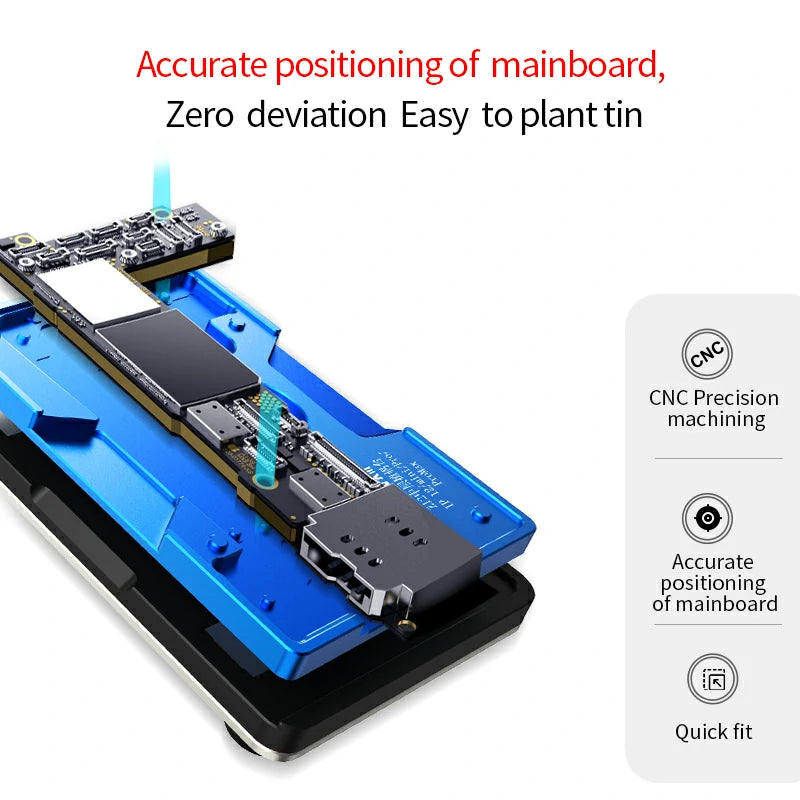 Load image into Gallery viewer, AiXun Z12 Strong Magnetic Middle Frame Reballing Platform – For iPhone 12 Series Motherboard Repair - Polar Tech Australia
