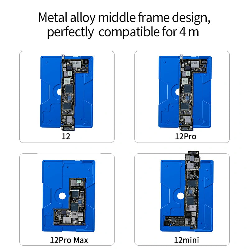 Load image into Gallery viewer, AiXun Z12 Strong Magnetic Middle Frame Reballing Platform – For iPhone 12 Series Motherboard Repair - Polar Tech Australia
