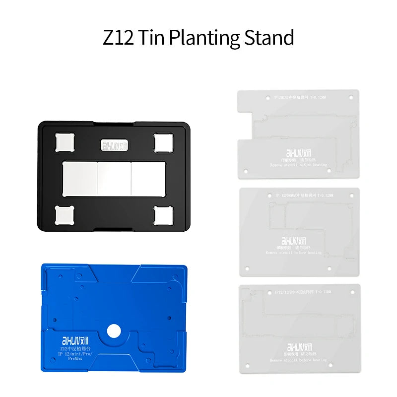 Load image into Gallery viewer, AiXun Z12 Strong Magnetic Middle Frame Reballing Platform – For iPhone 12 Series Motherboard Repair - Polar Tech Australia
