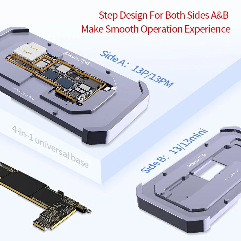 Load image into Gallery viewer, AiXun Z13 Middle Frame Tin Planting Platform – Professional Reballing Tool for iPhone 13 Series - Polar Tech Australia
