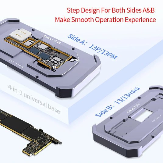 AiXun Z13 Middle Frame Tin Planting Platform – Professional Reballing Tool for iPhone 13 Series - Polar Tech Australia