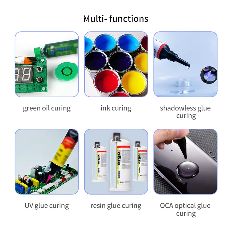Load image into Gallery viewer, AiXun Hurricane UV Lamp – 2-in-1 Mobile Repair UV Curing Lamp with Fan - Polar Tech Australia
