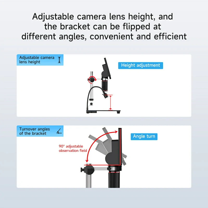 Load image into Gallery viewer, [AiXun DM21] 7-Inch Electronic Digital Microscope with Multimeter Design for Soldering – 2-in-1 Precision Tool - Polar Tech Australia
