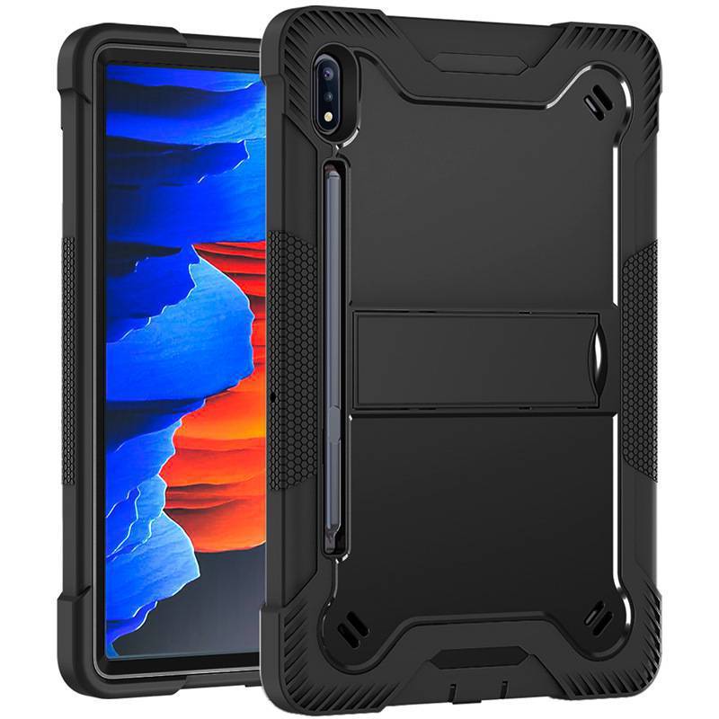 Cargue la imagen en el visor de la galería, Samsung Galaxy Tab S7 Plus/S8 Plus/S7 FE/S9 Plus/S9 FE Plus - Heavy Duty Defender Armor Drop Proof Stand Case - Polar Tech Australia

