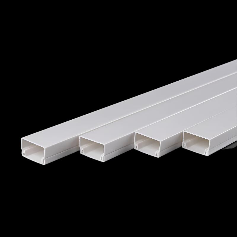 Load image into Gallery viewer, 1M PVC Conduit Cable Management Raceway Trunking Hides Cabling Protection Cover - Polar Tech Australia
