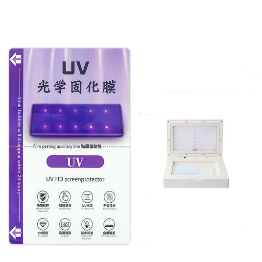 2 in 1 UV Curing Vacuum & Lamp Lighweigt High Power 30W UV Protector Installation Light Box - Polar Tech Australia