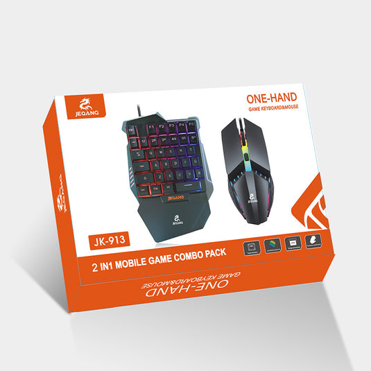PC Computer Xbox Wired Gaming Keyboard Mouse Kit - Polar Tech Australia