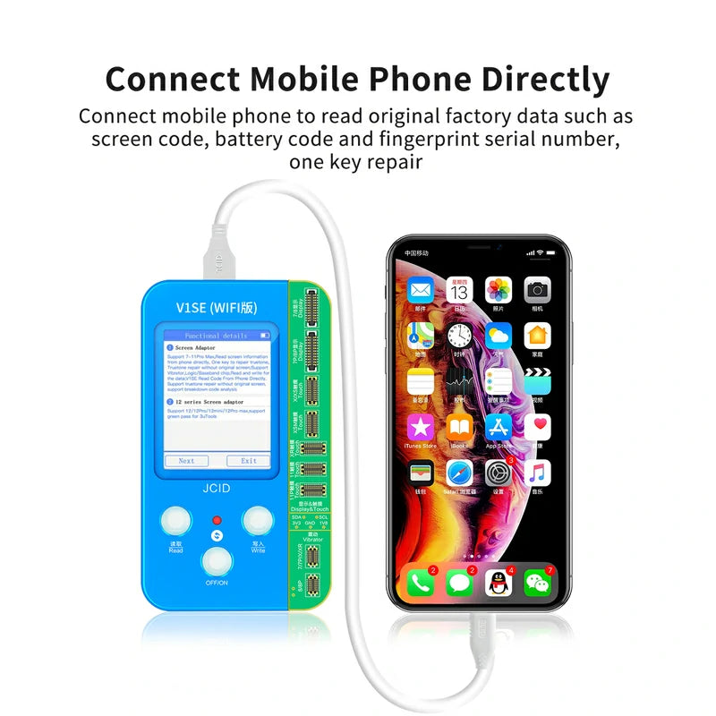 Cargue la imagen en el visor de la galería, [V1SE] JCID Programmer For True Tone Battery Face ID Camera Repair - Polar Tech Australia
