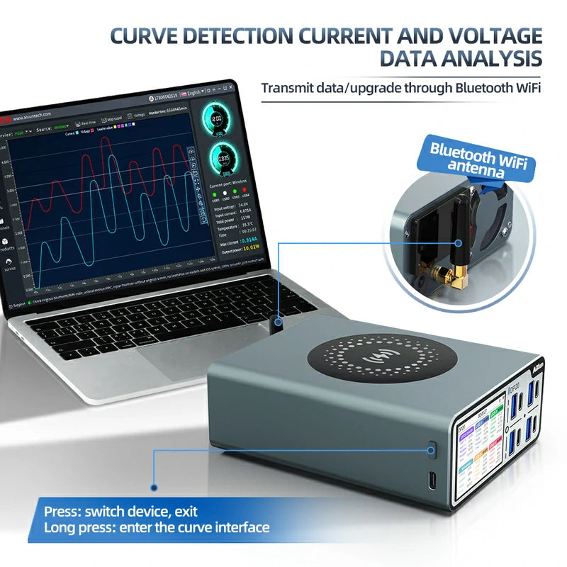 Chargez l&#39;image dans la visionneuse de la galerie, AiXun DP20 Desktop Smart Fast Charger – 200W Multi-Protocol Charging Solution - Polar Tech Australia
