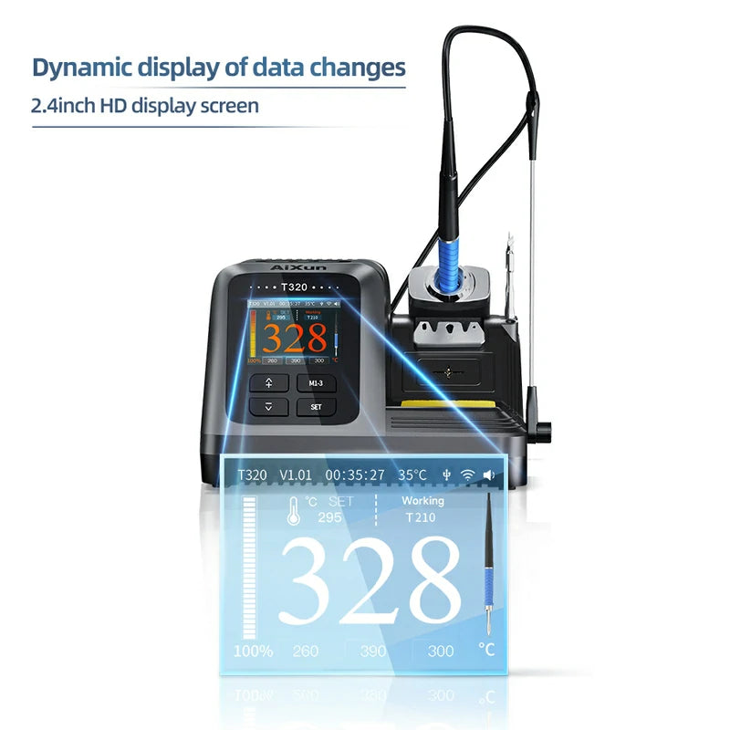 Load image into Gallery viewer, AiXun T320 Integrated Precision Smart Soldering Station - Polar Tech Australia
