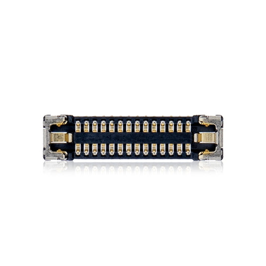[J4600] Apple iPhone X - Receiver Range Inductor Environment Light Sensor Microphone FPC Connector (28 Pin) - Polar Tech Australia