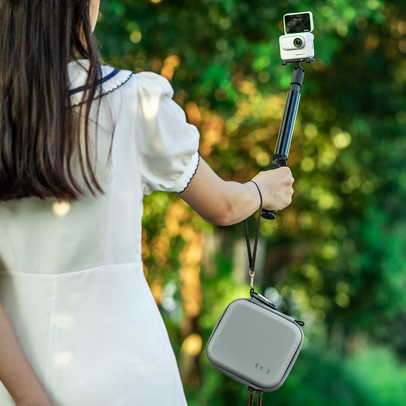 Chargez l&#39;image dans la visionneuse de la galerie, STARTRC PU Waterproof Storage Bag for Insta360 Go 3 (Grey) - Polar Tech Australia
