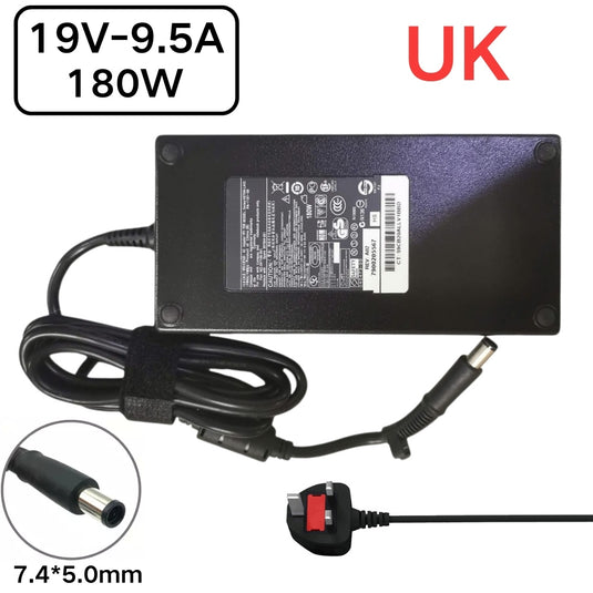 [19V-9.5A/180W][7.4x5.0] HP Z2 G9 Mini Workstation Desktop Laptop AC Power Supply Adapter Charger