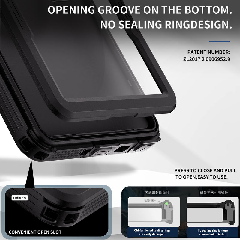 Chargez l&#39;image dans la visionneuse de la galerie, [Magsafe Compatible] [Mars Series] Samsung Galaxy S25/Plus/Ultra - Shellbox Full Covered Waterproof Heavy Duty Tough Armor Case - Polar Tech Australia

