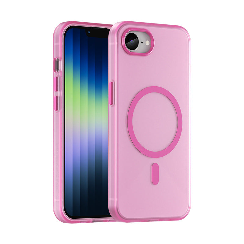 Cargue la imagen en el visor de la galería, [Magsafe Compatible] Apple iPhone 16e Semi-Transparent Full-Protection Matte Shockproof Essentials Series Case - Polar Tech Australia
