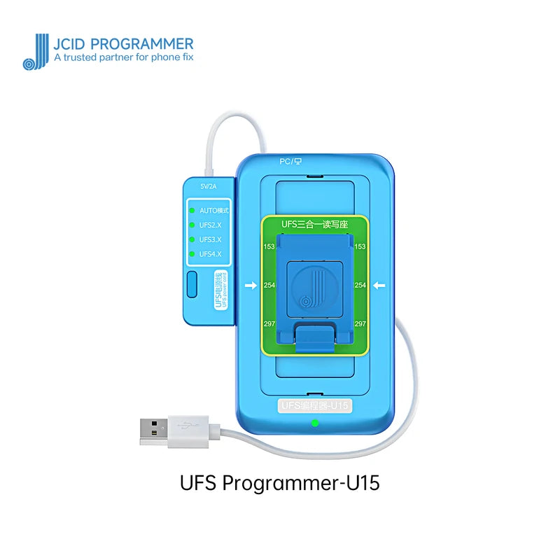 Cargue la imagen en el visor de la galería, [JC U15] JCID UFS Programmer For Android BGA 153/254/297 Nand Reading And Writing - Polar Tech Australia
